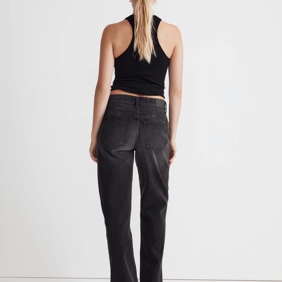 Madewell NWT Low Slung Straight Leg Jeans - Picture 3 of 9